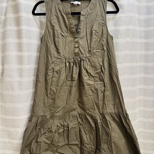 Calvin Klein Olive Green Dress